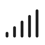 Cellular Data 1 SVG Icon